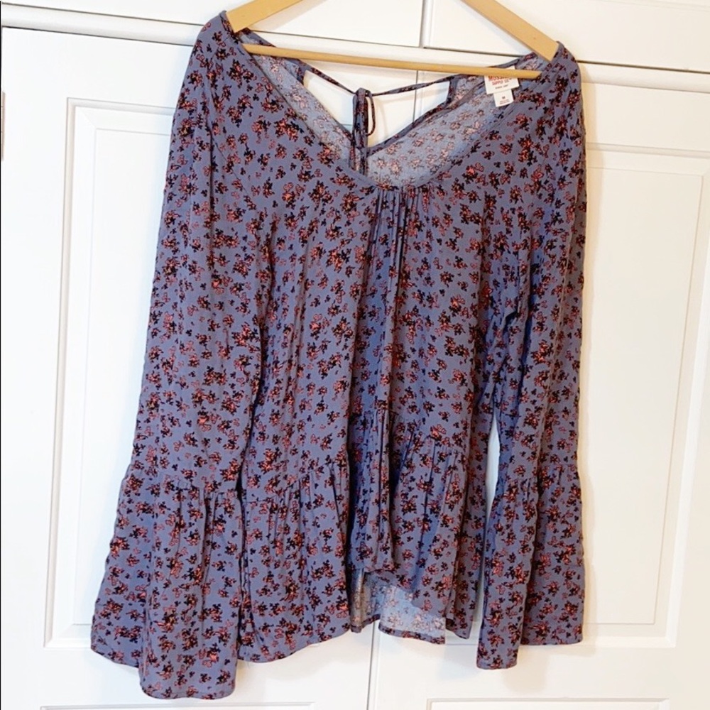 Mossimo peasant top